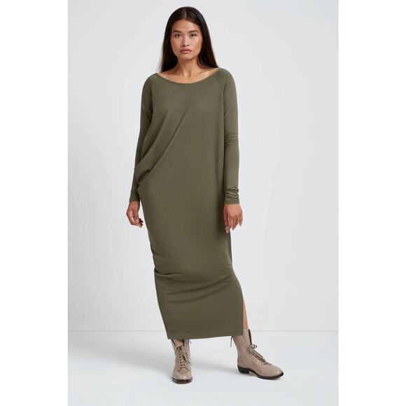 Marcella NYC Kensington Dress in Olive - Picture 1 of 8